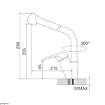 Vòi Rửa Chén Malloca K119T4